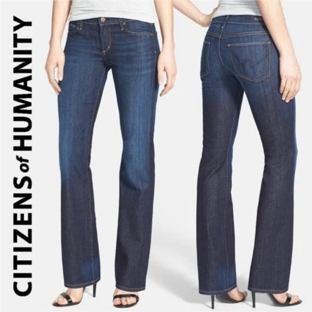 Citizens Of Humanity Women’s Jeans Dita Petite Boot Cut Leg Blue Jeans Size 26